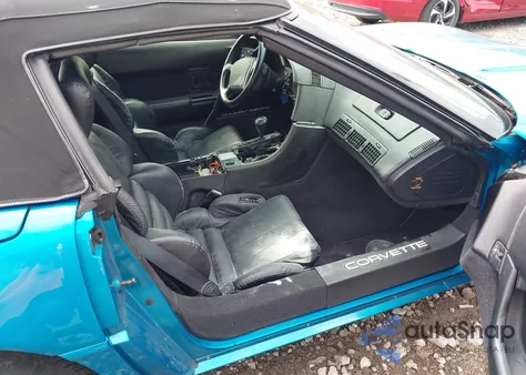 1992 Chevrolet Corvette из США, поврежденный, VIN 1G1YY33P0N5114962